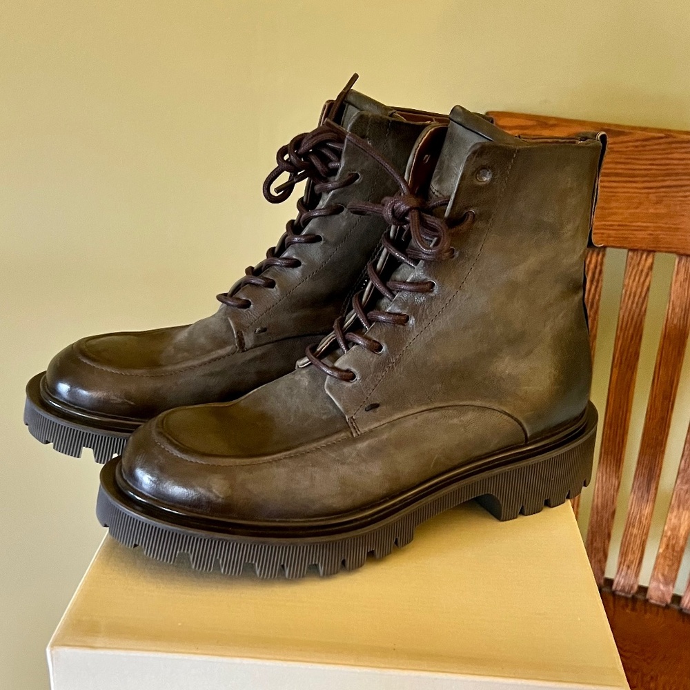 A.S. 98 TRUETT Ankle Boot, Jungle Green, Size EU 40